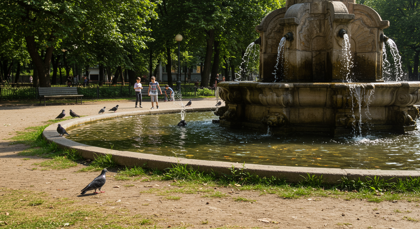 Czy woda w fontannie jest czysta? – Przewodnik